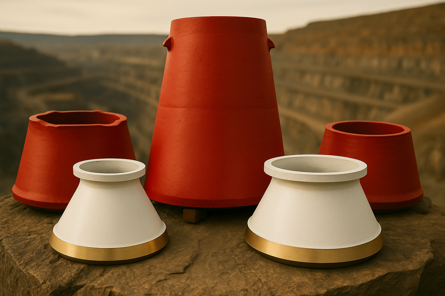 Revestimientos de Manganeso para Quebradoras