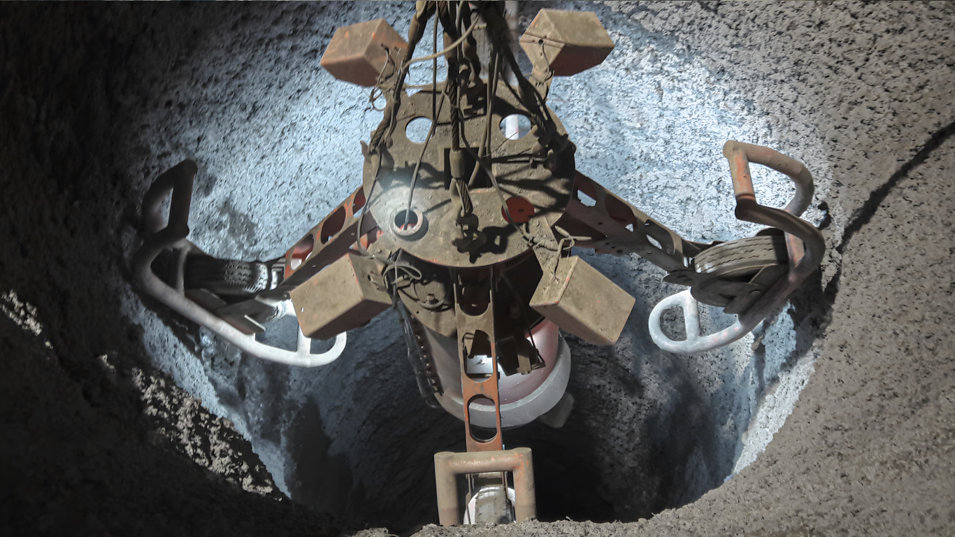 Sistema de Zarpeo Mecanizado en Robbins